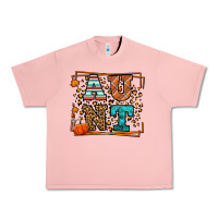 Salmon Fall Autumn Leopard Aunt Urban Heavy Tee - LillyAllenDesigns