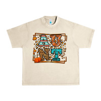 Sandshell Fall Autumn Leopard Aunt Urban Heavy Tee - LillyAllenDesigns