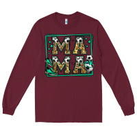Burgundy soccer mama Long Sleeve Tee - Jasminsmagicworld