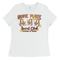 Glitter Softball Ladies Tee | Teevron