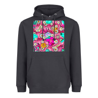 Hairstylist Coffee Cups And Daisy With Leopard Seamless Pattern Bbs Heavyweight Hoodie | Teevron