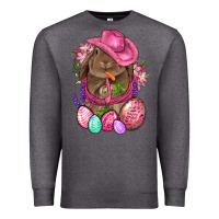 Cowboy Rabbit Easter Premium Sweatshirt | Teevron