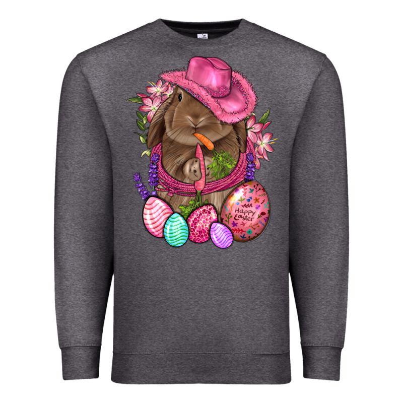 Cowboy Rabbit Easter Premium Sweatshirt by BundleAndBundleShop | Teevron
