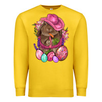 Lemon Cowboy Rabbit Easter Premium Sweatshirt - BundleAndBundleShop