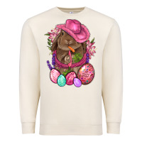 Sandshell Cowboy Rabbit Easter Premium Sweatshirt - BundleAndBundleShop