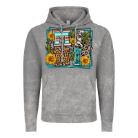 Cloud Rock western leopard mini Vintage Hoodie - LillyAllenDesigns