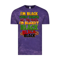 Cloud Purple juneteenth im black every month Vintage Tee - LillyAllenDesigns