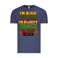 Vintage Denim juneteenth im black every month Vintage Tee - LillyAllenDesigns