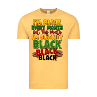 Vintage Mustard juneteenth im black every month Vintage Tee - LillyAllenDesigns