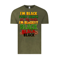 Vintage Olive juneteenth im black every month Vintage Tee - LillyAllenDesigns
