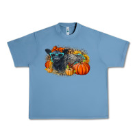 Pebble Blue Fall Autumn Baby Calf Urban Heavy Tee - LillyAllenDesigns