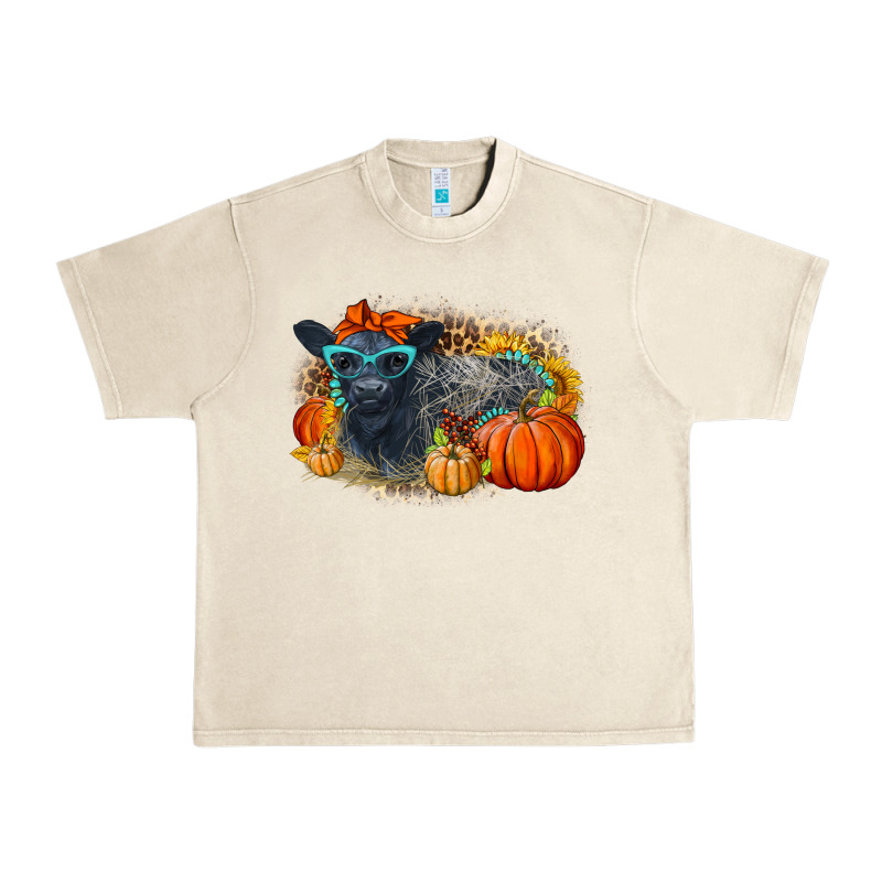 Fall Autumn Baby Calf Urban Heavy Tee by LillyAllenDesigns | Teevron