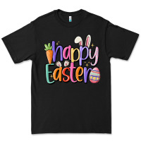 Black happy easter Premium Tee - MaliasSmallBusiness