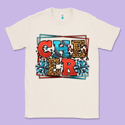Cheer Baseball Stitchs Classic Tee Designed By Lillyallendesigns