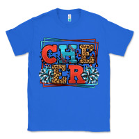 True Royal Cheer Baseball stitchs Classic Tee - LillyAllenDesigns
