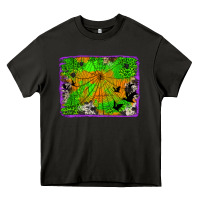 Asphalt leopard cowhide halloween background Heavy Core Tee - Jasminsmagicworld