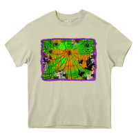 Mossy leopard cowhide halloween background Heavy Core Tee - Jasminsmagicworld