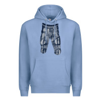 Colony Blue football padded pant fa element Premium Hoodie - FaDigitalArtStudio