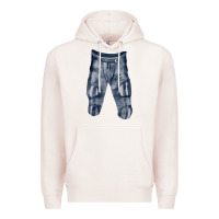 Pale Pink football padded pant fa element Premium Hoodie - FaDigitalArtStudio