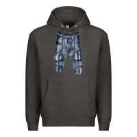 Smoke football padded pant fa element Premium Hoodie - FaDigitalArtStudio