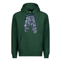 Sports Green football padded pant fa element Premium Hoodie - FaDigitalArtStudio