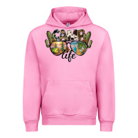 Fuchsia Pink camp life Urban Hoodie - SublimationCraftShop