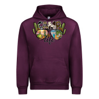 Mauve Wine camp life Urban Hoodie - SublimationCraftShop