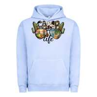 Pigment Grape Ice camp life Urban Hoodie - SublimationCraftShop