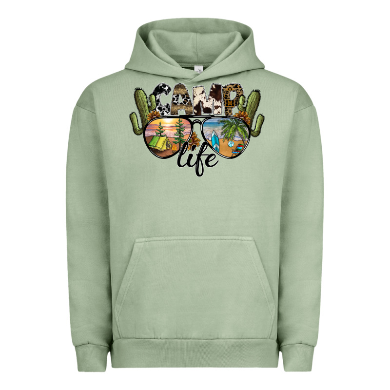 Camp Life Urban Hoodie by SublimationCraftShop | Teevron