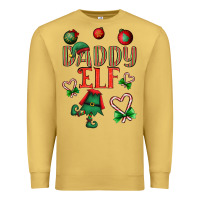 Antique Gold Daddy Elf Premium Sweatshirt - BundleAndBundleShop