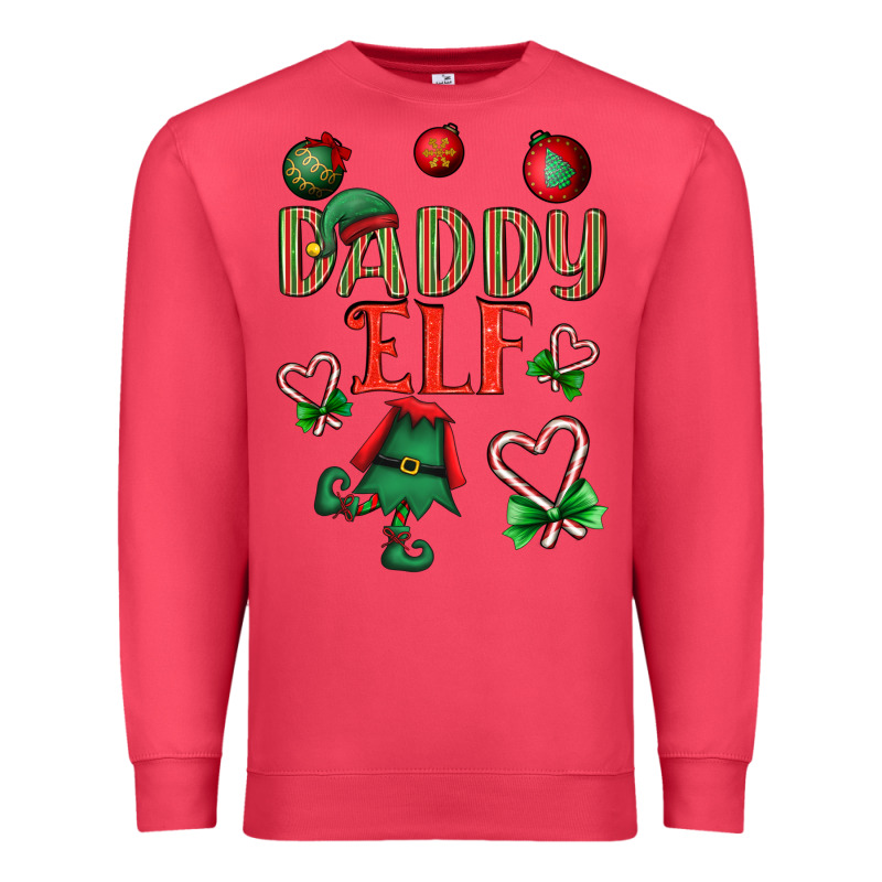 Daddy Elf Premium Sweatshirt by BundleAndBundleShop | Teevron