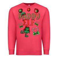 Cardinal Daddy Elf Premium Sweatshirt - BundleAndBundleShop