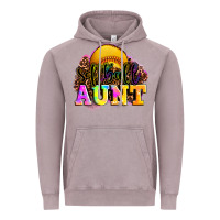 Vintage Zinc softball aunt Vintage Hoodie - LillyAllenDesigns