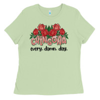 Matcha chingona every damn day Ladies Tee - MaliasSmallBusiness