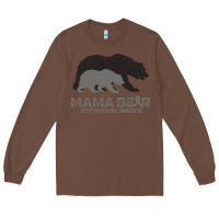 Chestnut Mama Bear Sleep Disorders Awareness Long Sleeve Tee - Bettercallsaul