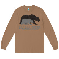Toasted Coconut Mama Bear Sleep Disorders Awareness Long Sleeve Tee - Bettercallsaul