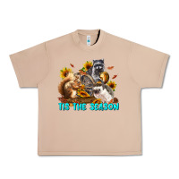 Burro Fall Tis The Season Animals Urban Heavy Tee - LillyAllenDesigns
