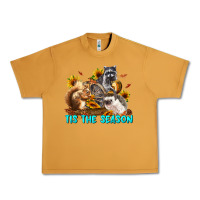 Peanut Butter Fall Tis The Season Animals Urban Heavy Tee - LillyAllenDesigns