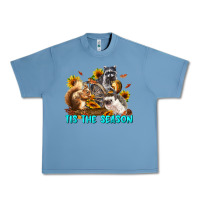 Pebble Blue Fall Tis The Season Animals Urban Heavy Tee - LillyAllenDesigns