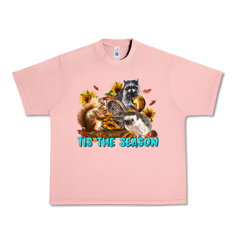 Fall Tis The Season Animals Urban Heavy Tee by LillyAllenDesigns | Teevron