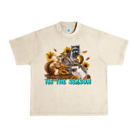 Sandshell Fall Tis The Season Animals Urban Heavy Tee - LillyAllenDesigns