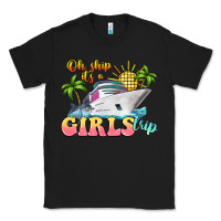 Black oh ship it's a girls trip Classic Tee - LillyAllenDesigns