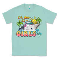 Seafoam oh ship it's a girls trip Classic Tee - LillyAllenDesigns