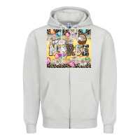 Dove Grey Easter Nurse Easter Day Zipper Hoodie - CowGirlArtShop