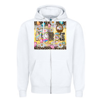 White Easter Nurse Easter Day Zipper Hoodie - CowGirlArtShop
