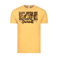 Vintage Mustard black women are dope periodt Vintage Tee - LillyAllenDesigns