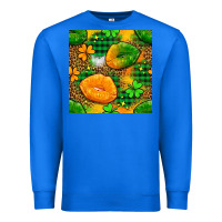 True Royal Irish lips seamless pattern digital paper Premium Sweatshirt - BundleAndBundleShop