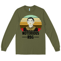 Army Green Notorious RBG Long Sleeve Tee - Bettercallsaul