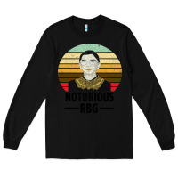 Black Notorious RBG Long Sleeve Tee - Bettercallsaul