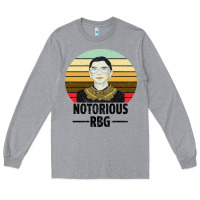 Heather Grey Notorious RBG Long Sleeve Tee - Bettercallsaul